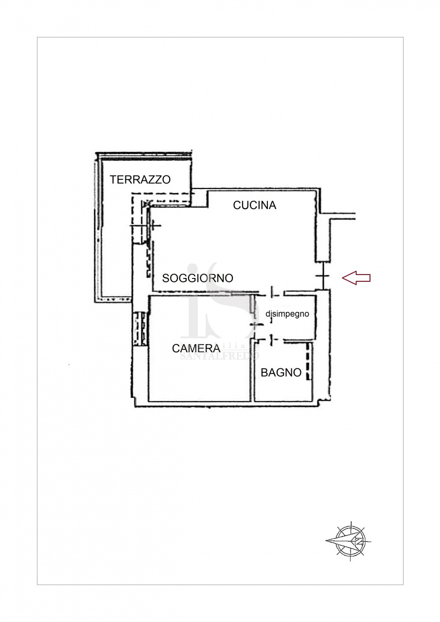 Bilocale arredato in affitto in via severino boezio, Milano