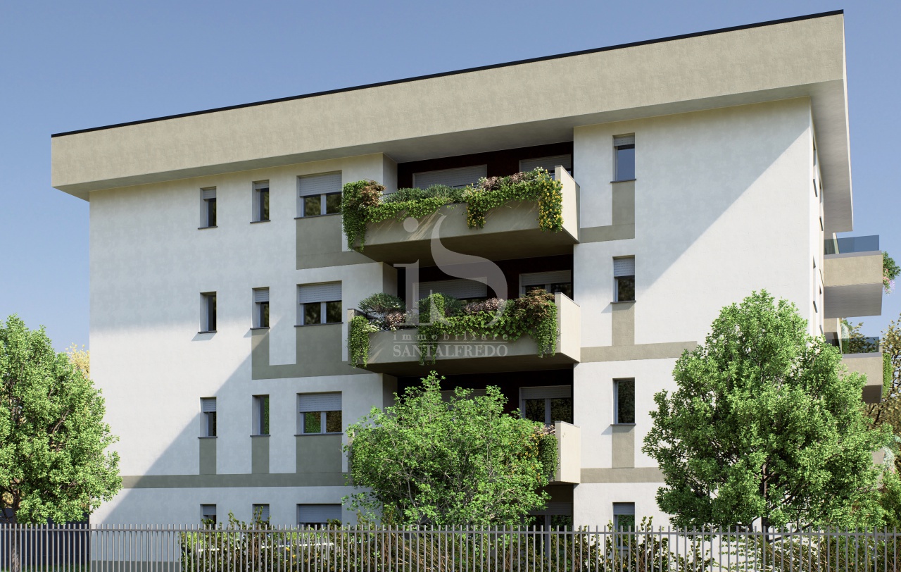 Bilocale con terrazzo in via pio x, Concorezzo