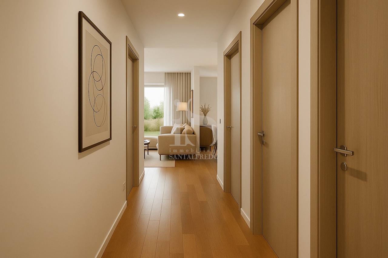 Trilocale con terrazzo in via pio x, Concorezzo