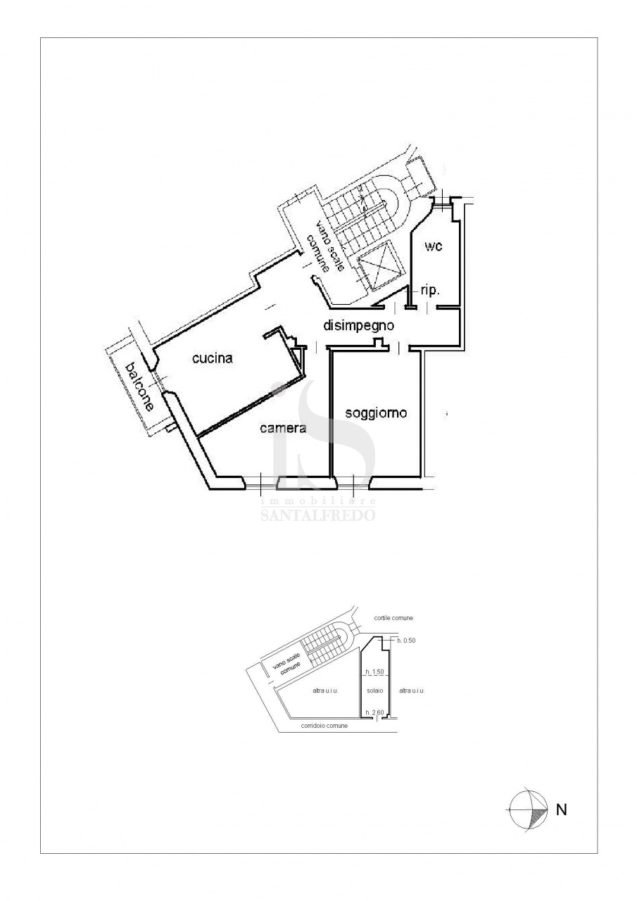 Trilocale in vendita in viale lucania, Milano