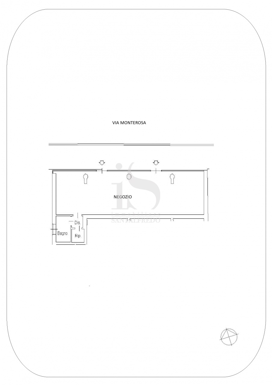 Negozio nuovo in via monte rosa, Concorezzo