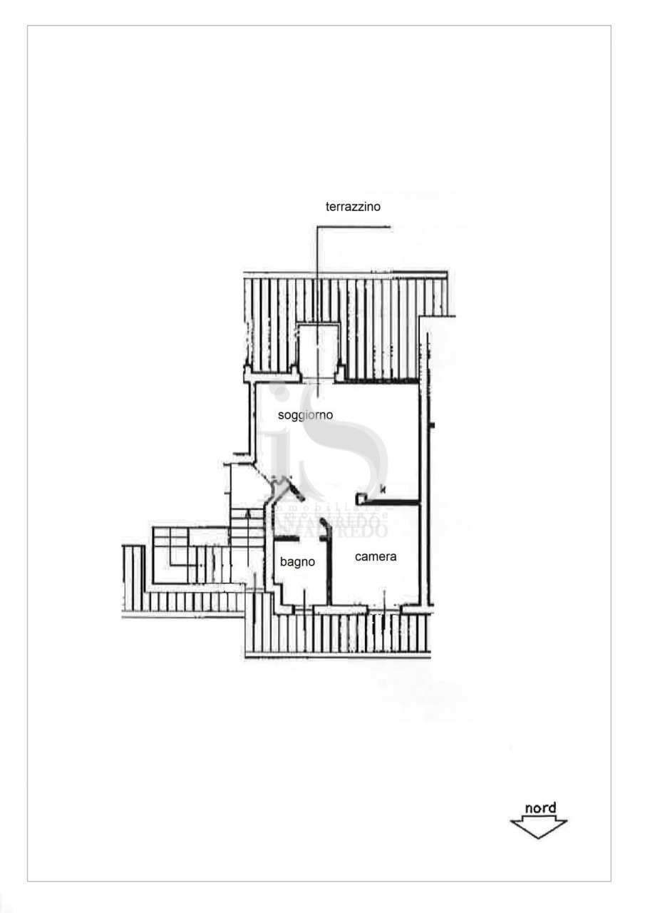 Bilocale arredato in affitto in via meucci, Roncello