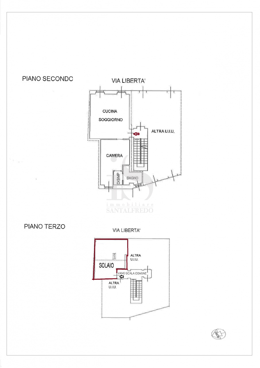 Bilocale arredato in affitto in via santa marta, Concorezzo