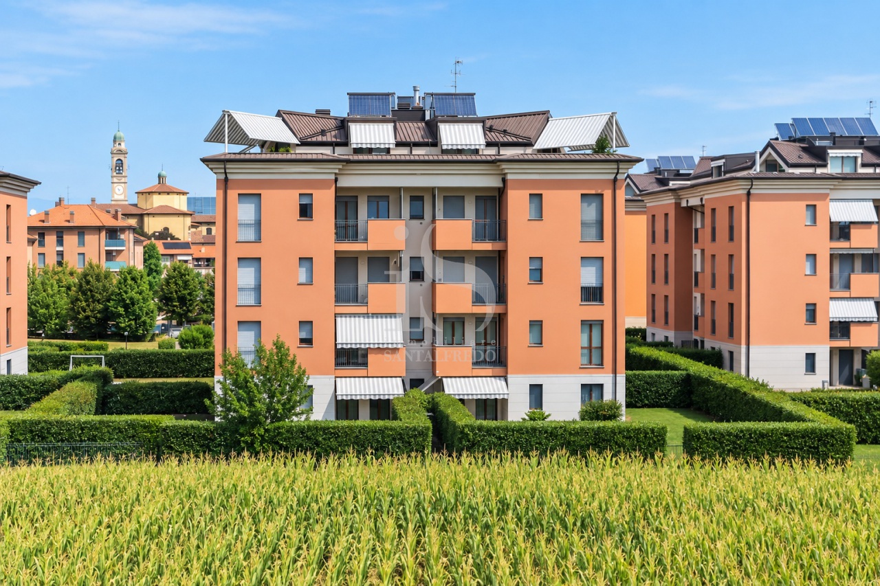 Trilocale con terrazzo in via filanda, Sulbiate