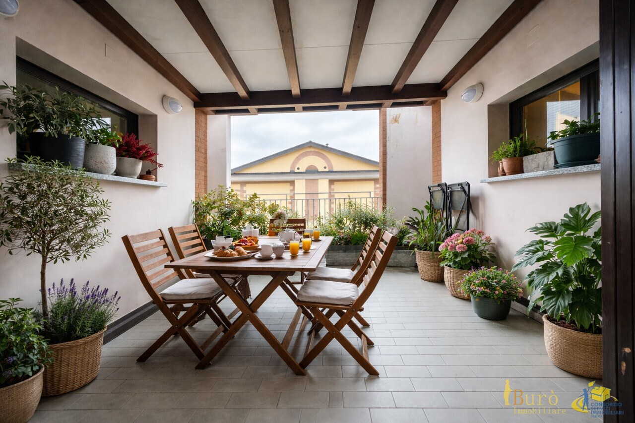 Quadrilocale con terrazzo in via federico fellini, Parma