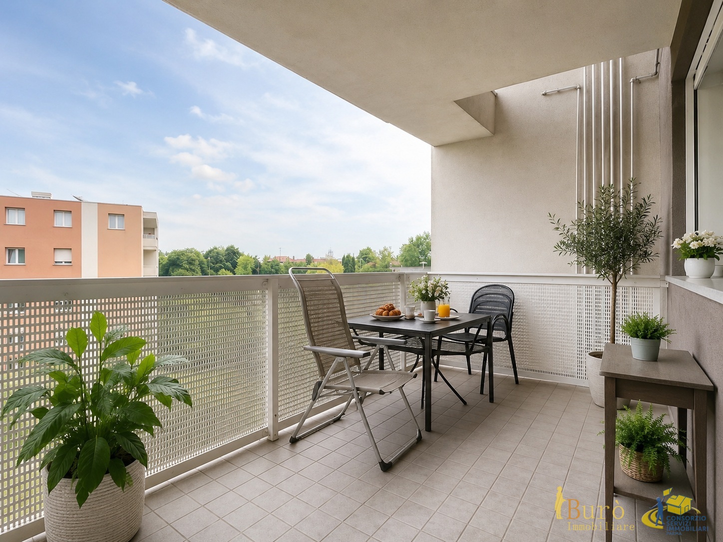 Bilocale con terrazzo in via giuseppe romita, Parma