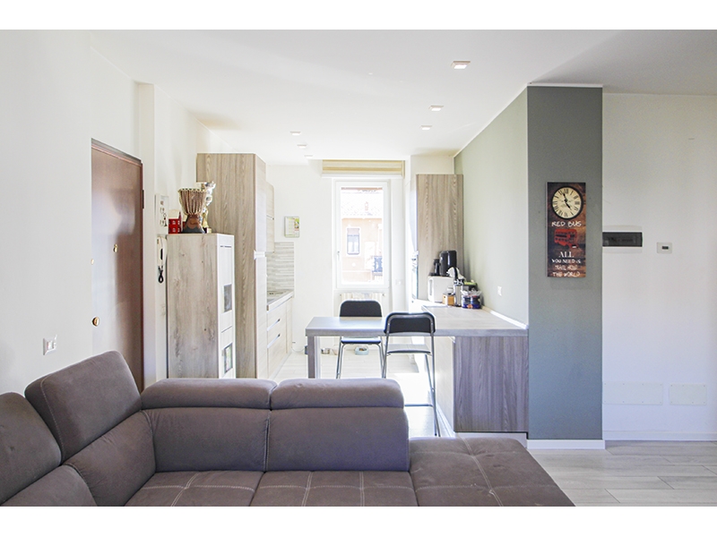 Trilocale con giardino a Malnate