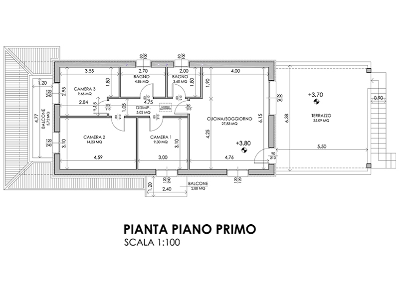 Quadrilocale con giardino a Castiglione Olona