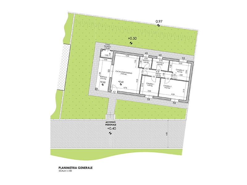 Quadrilocale con giardino a Castiglione Olona