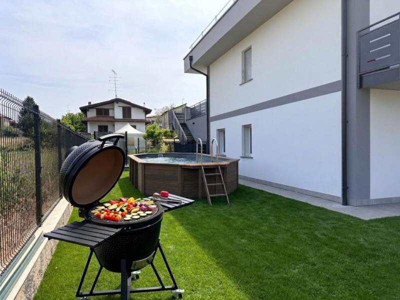 Trilocale con giardino a Castiglione Olona