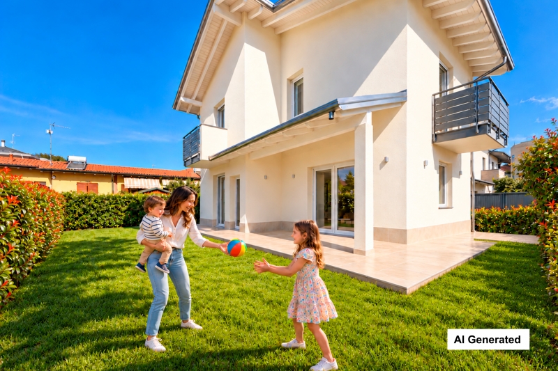 Villa con giardino a Castiglione Olona