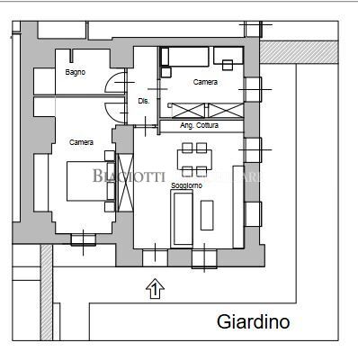 Trilocale con giardino, Livorno sorgenti