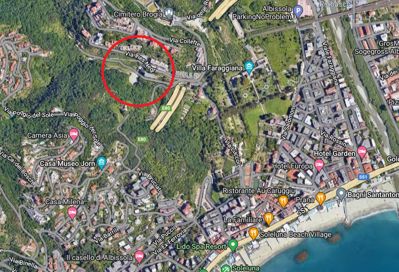 Magazzino ristrutturato, Albissola Marina collette