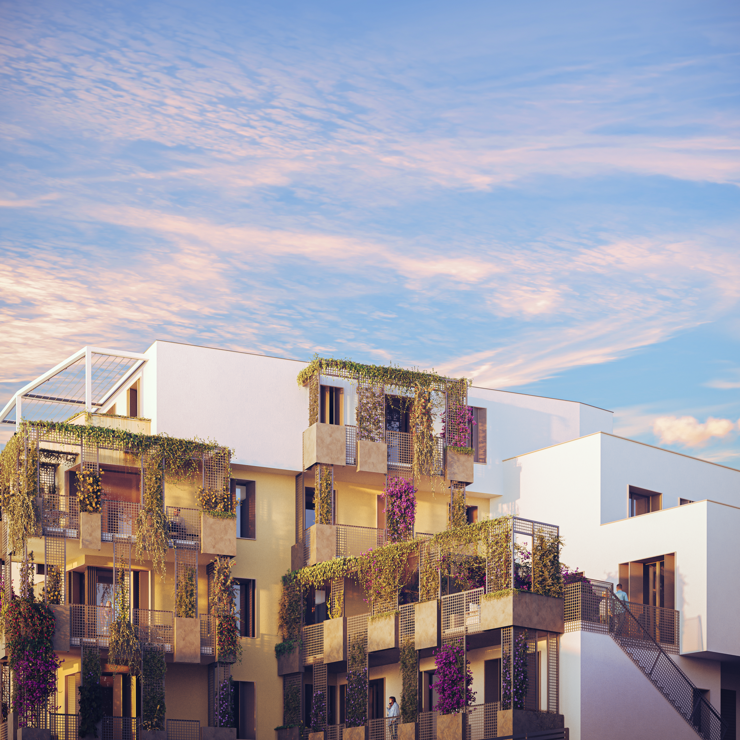 Attico con giardino a Laigueglia