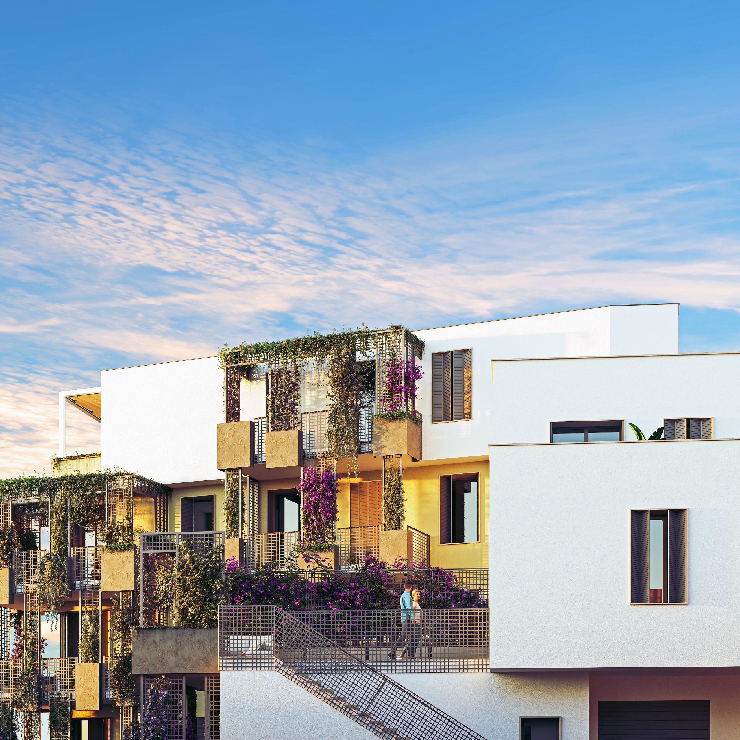 Attico con giardino a Laigueglia