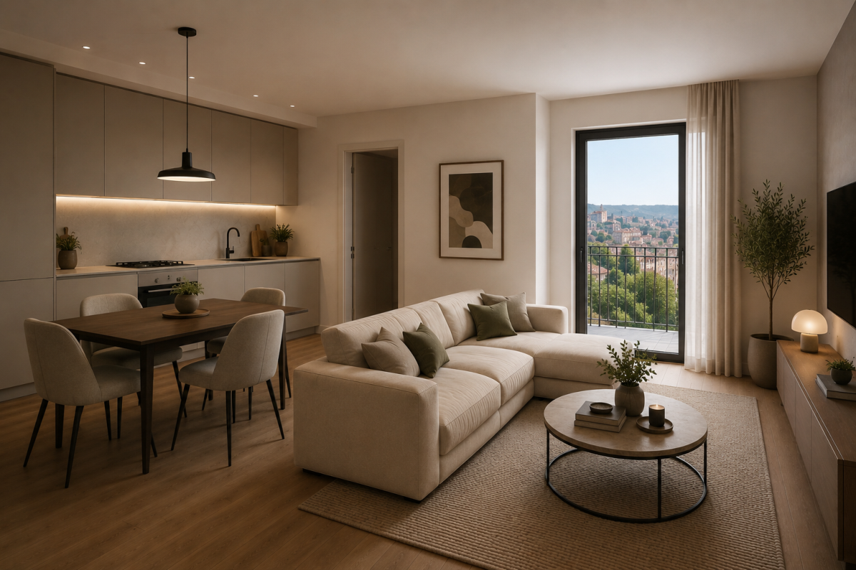 Trilocale con terrazzo, Albisola Superiore massa