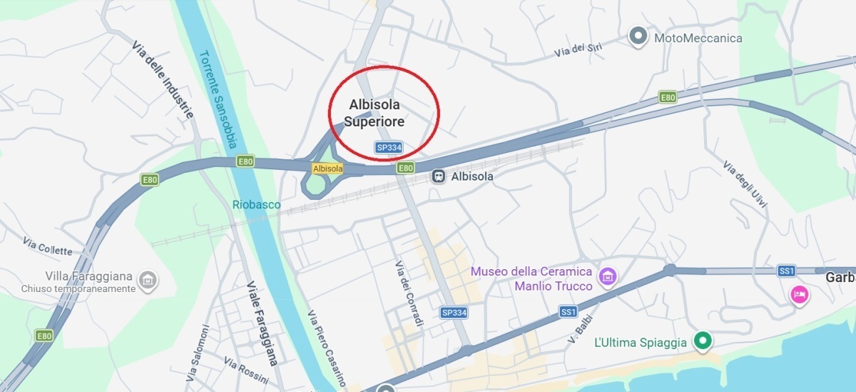 Trilocale con terrazzo, Albisola Superiore massa
