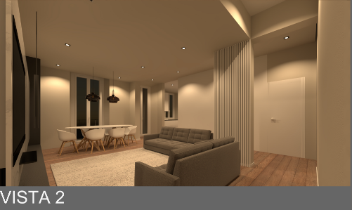 Attico con giardino, Lucca borgo giannotti