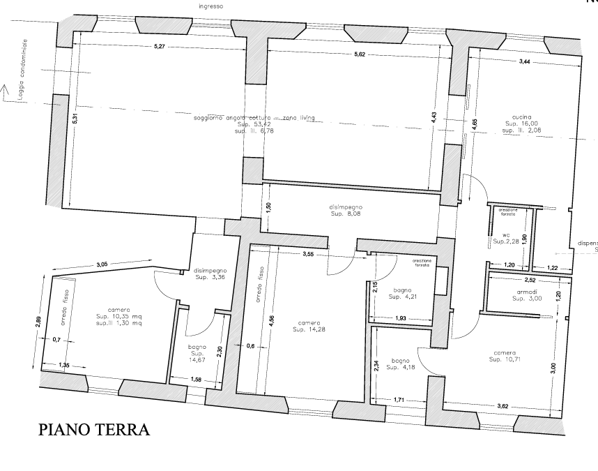 Appartamento in vendita, Lucca centro storico
