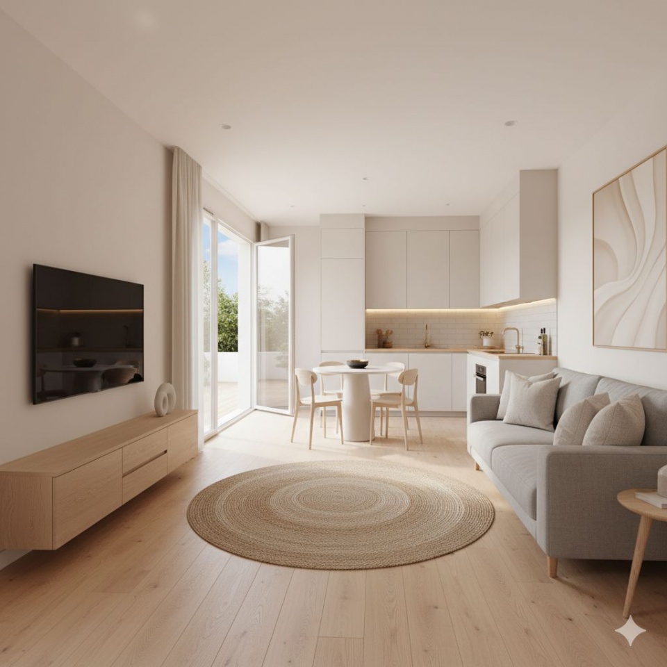 Bilocale con terrazzo in via santini, Follonica