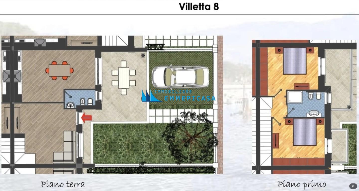 Villa con giardino, Montignoso cinquale