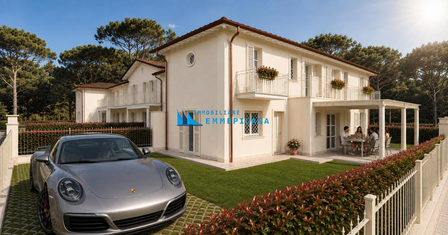 Villa con giardino, Montignoso cinquale