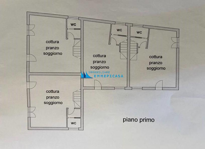 Stabile/Palazzo con giardino, Montignoso cervaiolo