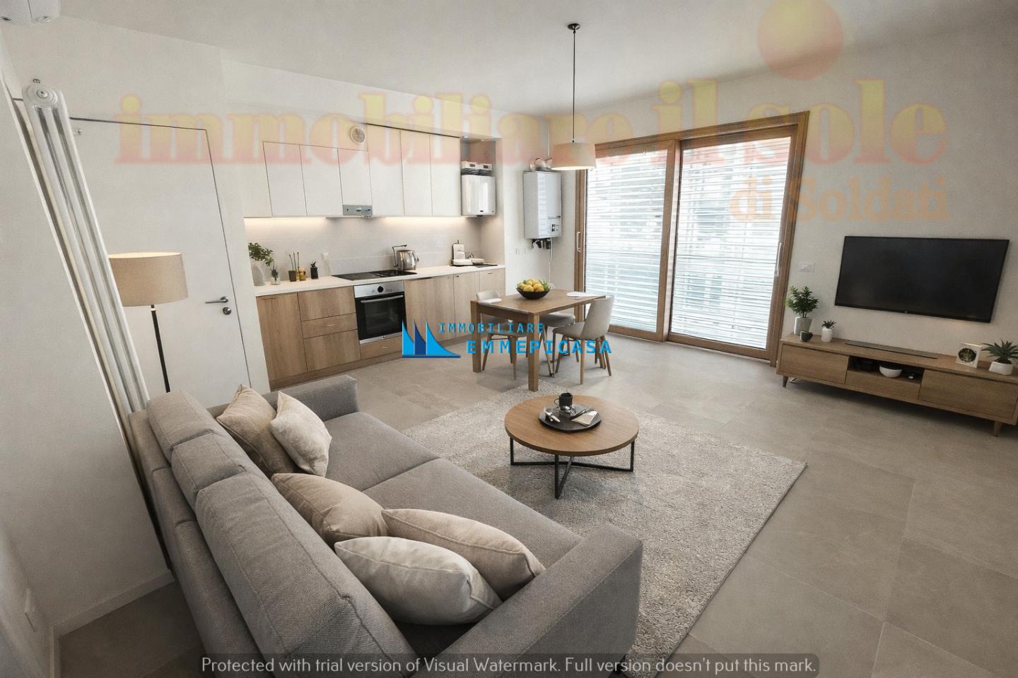 Trilocale con terrazzo, Massa ronchi