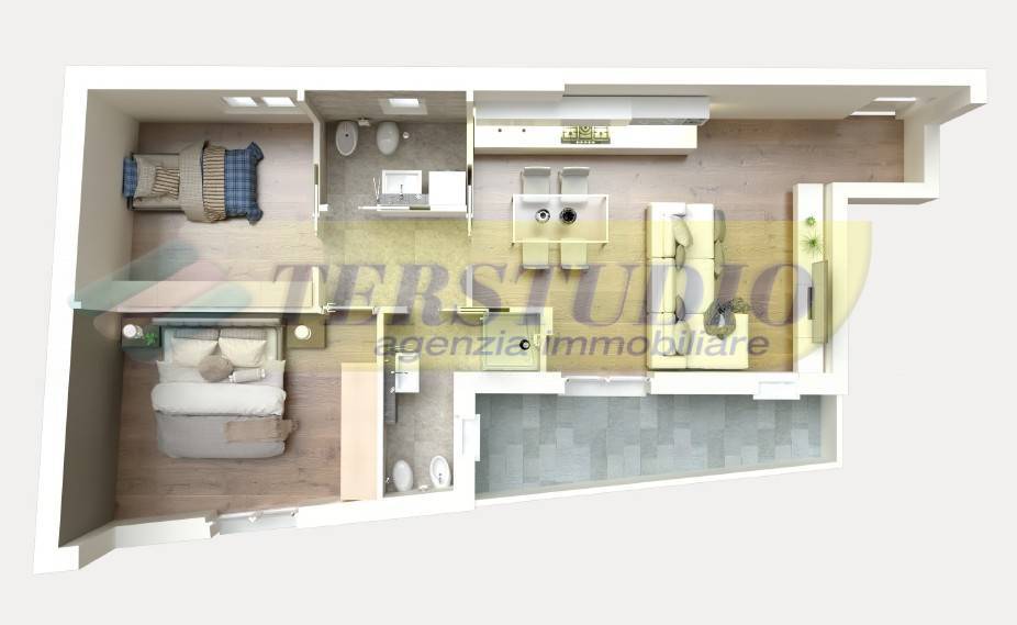 Trilocale in vendita a Cologno al Serio