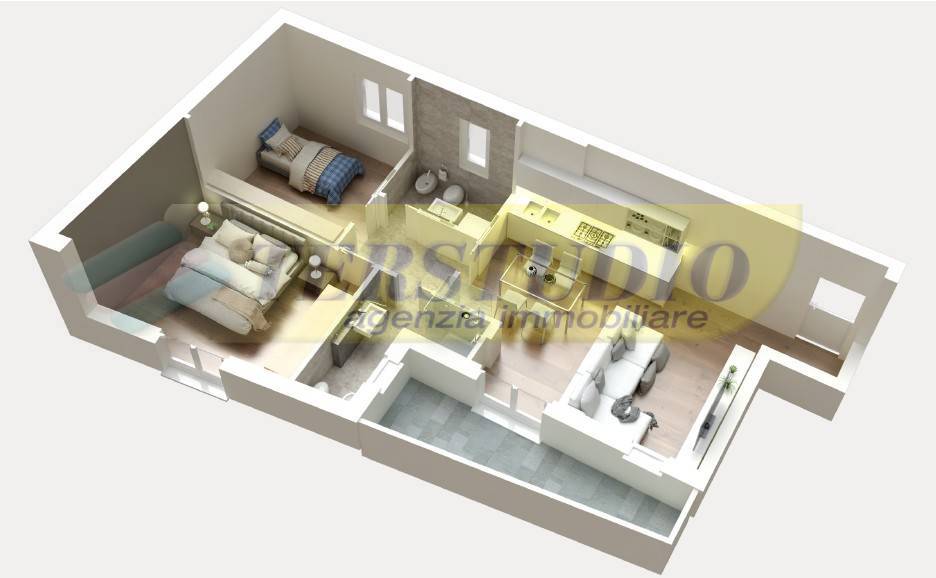 Trilocale in vendita a Cologno al Serio