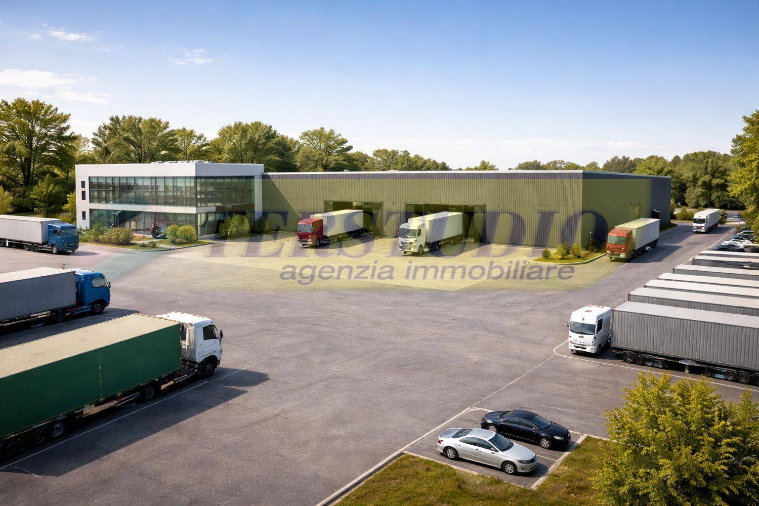 Capannone in vendita a Solza