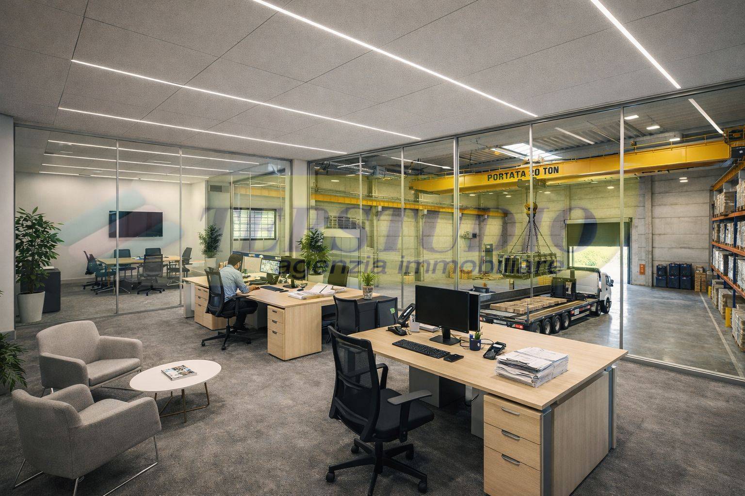 Capannone in vendita a Solza