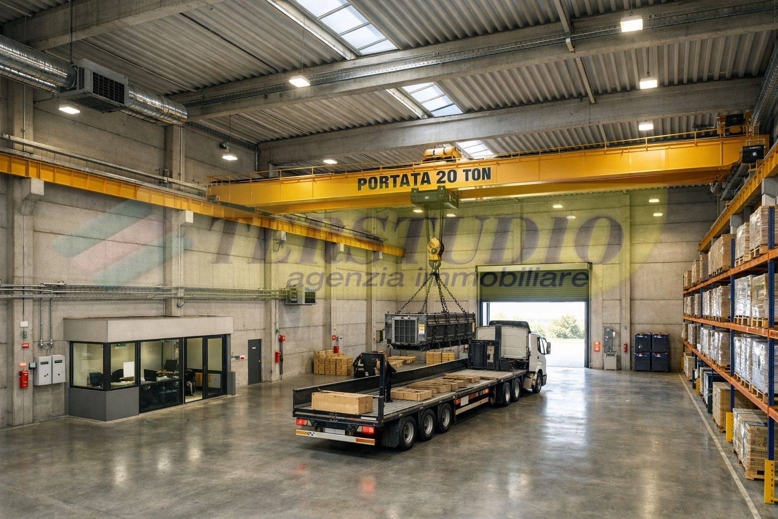 Capannone in vendita a Solza