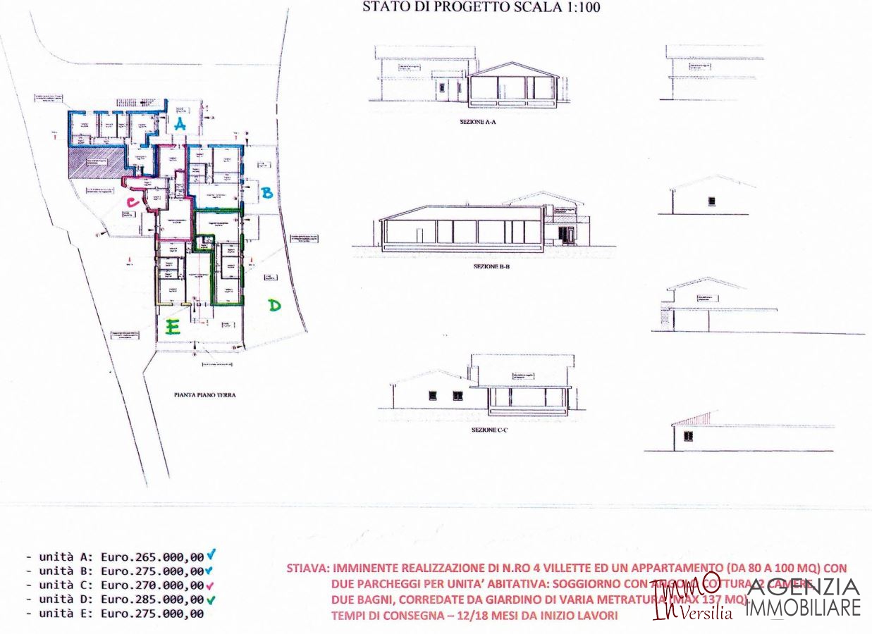 Villa classe A1, Massarosa stiava
