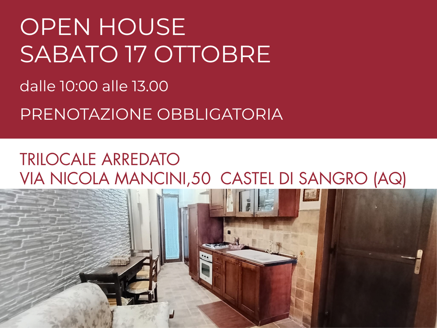 Trilocale in vendita a Castel di Sangro