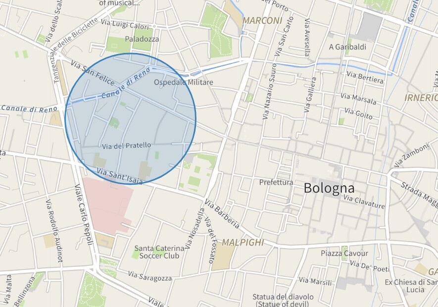 Mansarda in affitto a Bologna