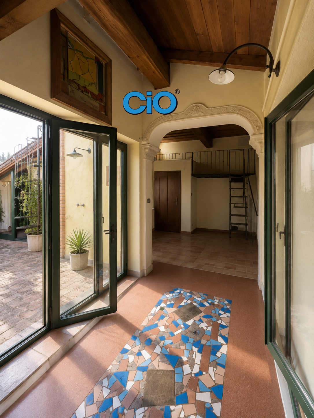 Attico con giardino a Bologna