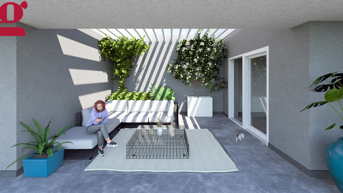 Appartamento con giardino a Civita Castellana