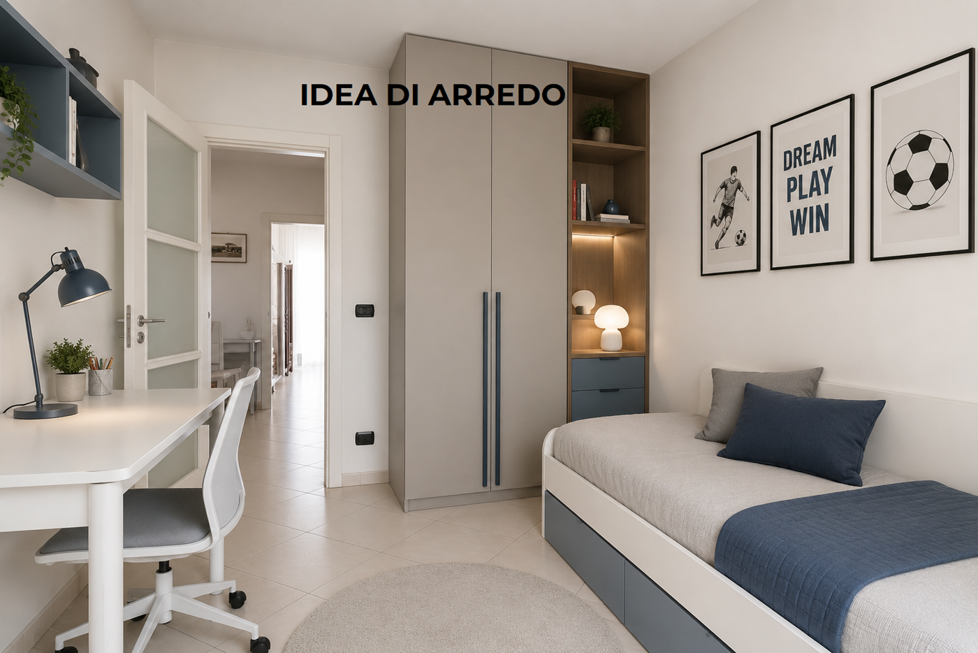 Trilocale ristrutturato a Bari