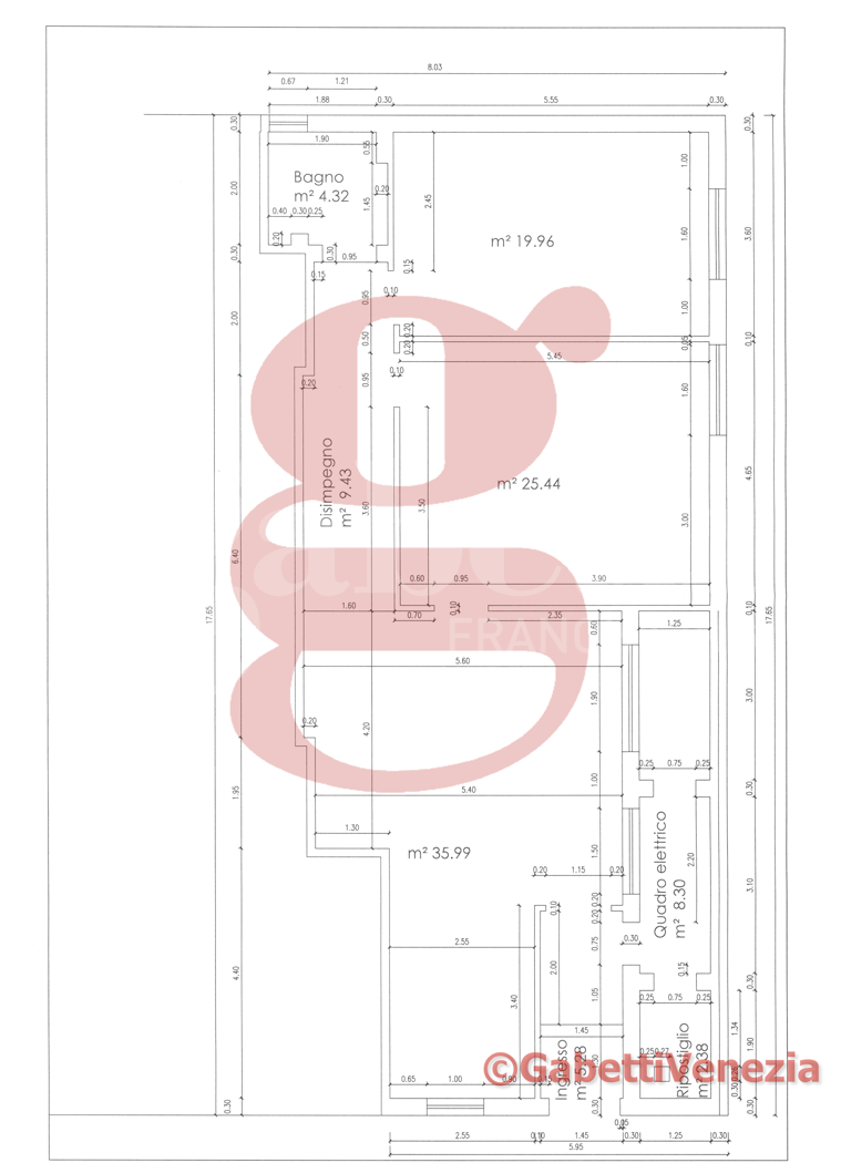 Ufficio da ristrutturare a Venezia