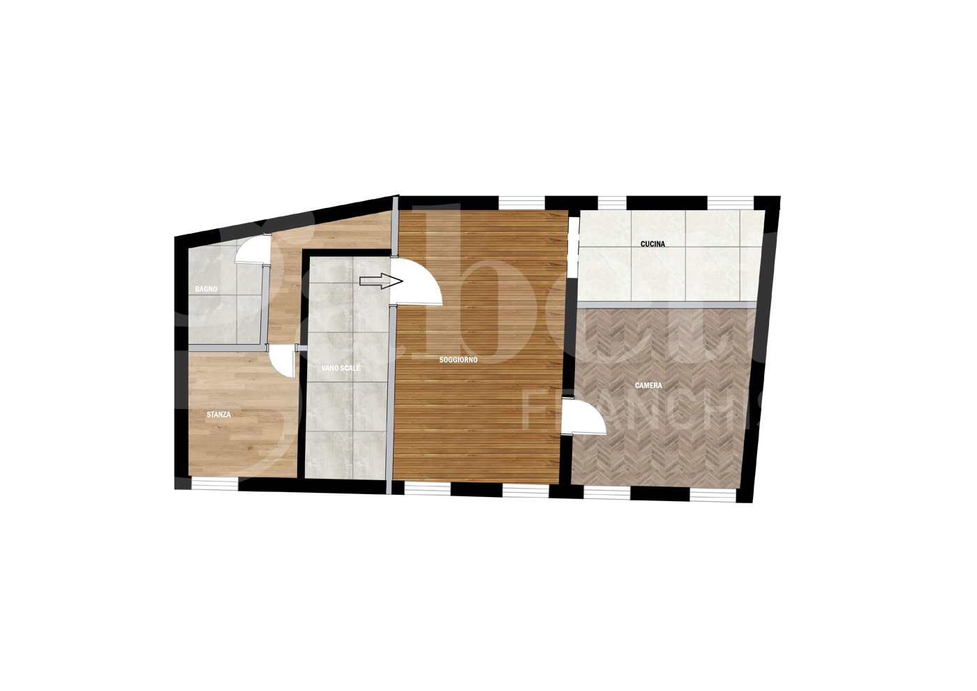 Quadrilocale da ristrutturare a Venezia