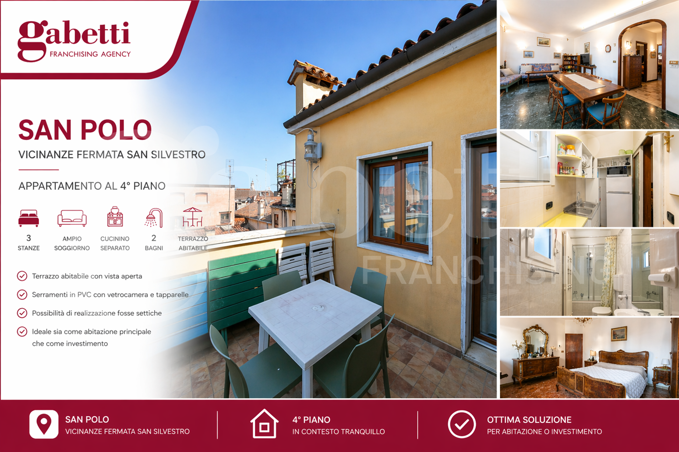 Appartamento in vendita a Venezia