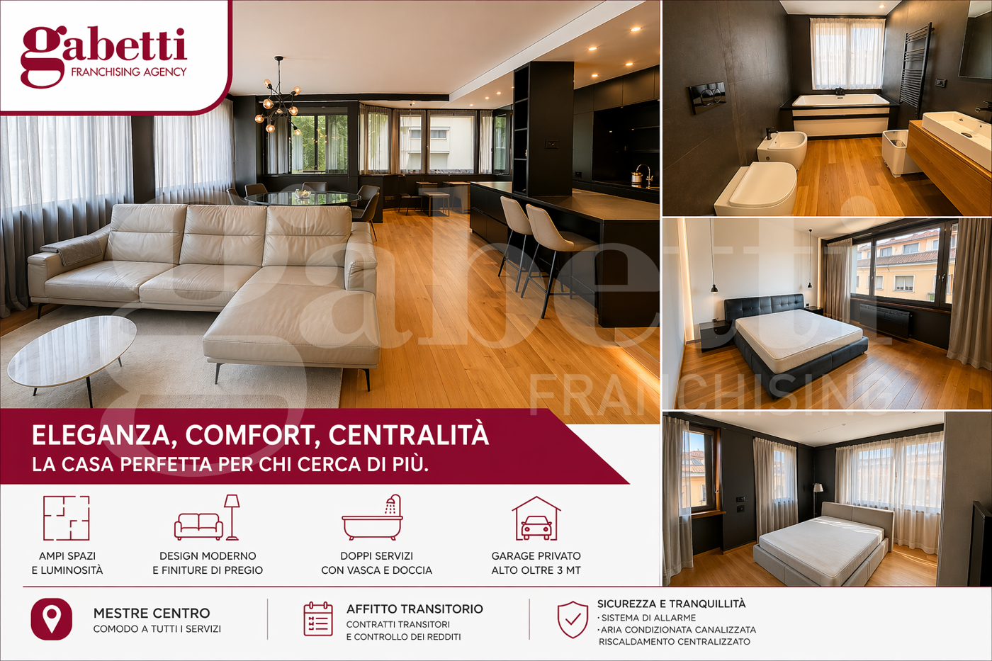 Appartamento arredato in affitto a Venezia