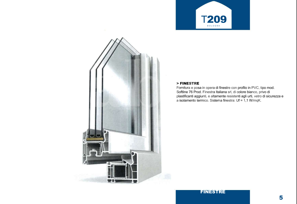 Trilocale nuovo a Bologna