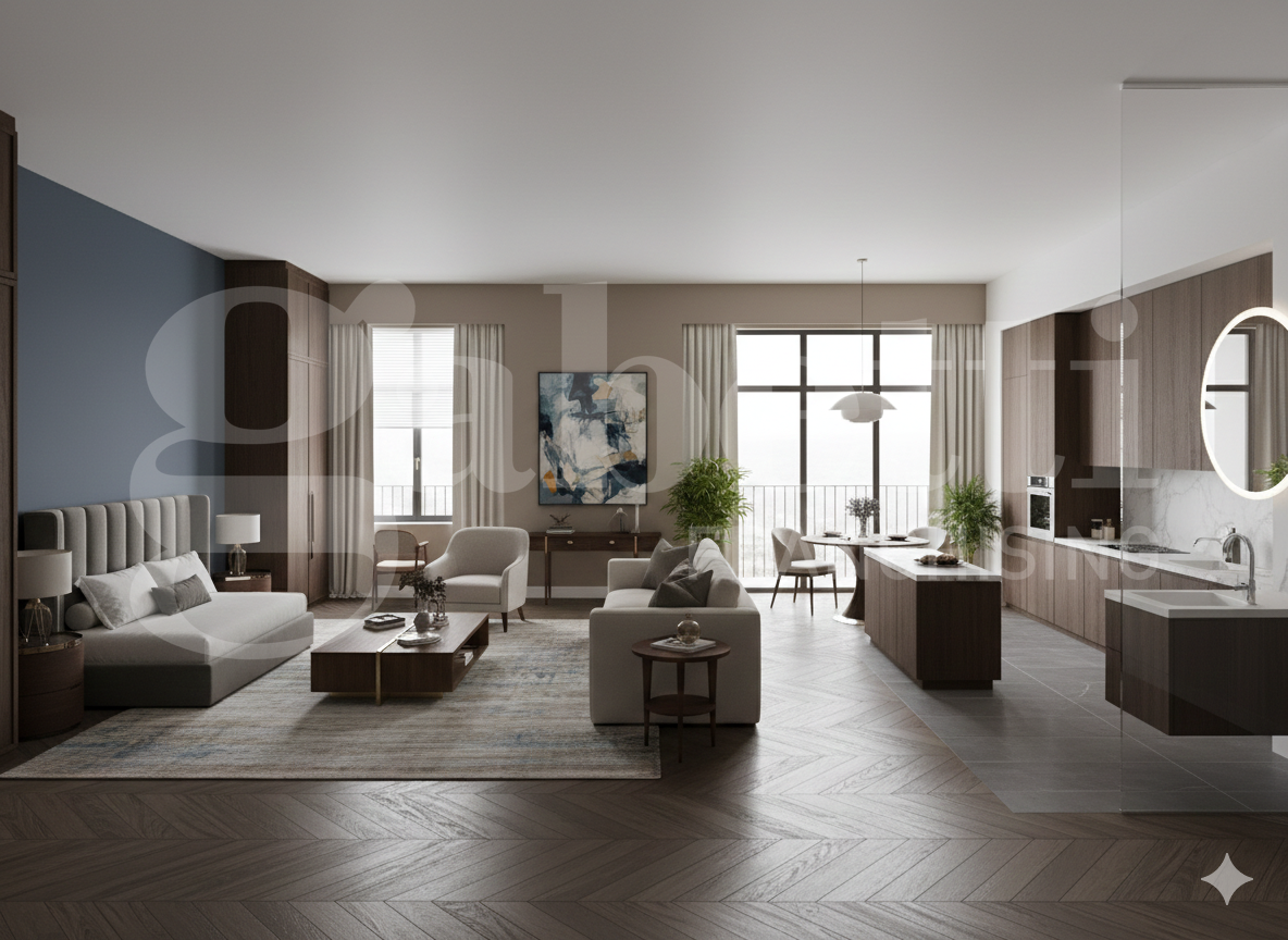 Trilocale ristrutturato a Bologna