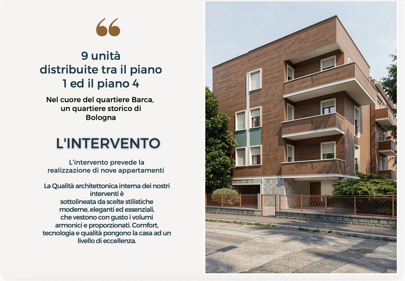 Attico ristrutturato a Bologna