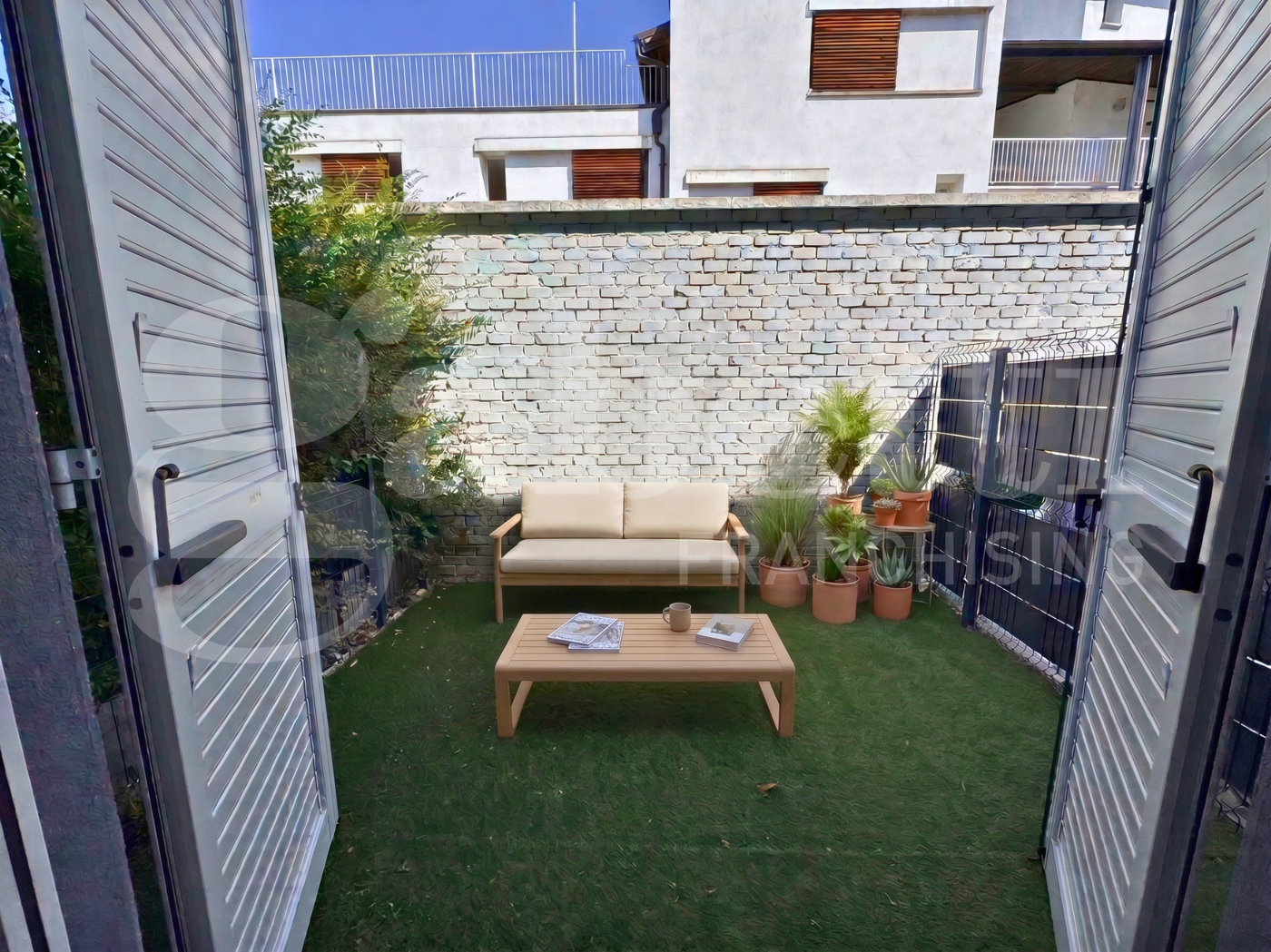 Trilocale con giardino a Bologna