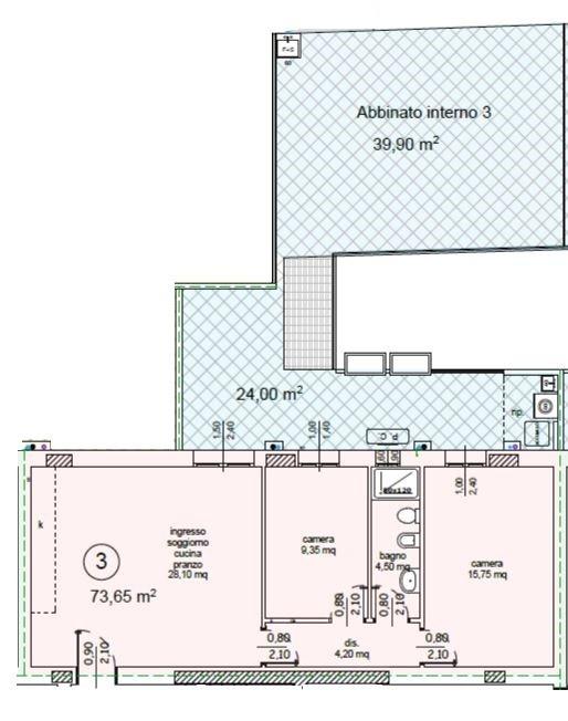 Trilocale in vendita a Empoli