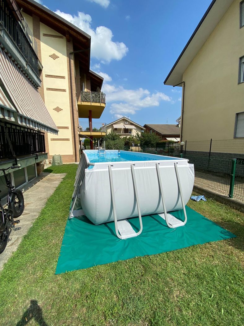 Quadrilocale con giardino a Beinasco