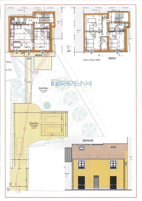 Terratetto centrale in vendita a Cascina, San Prospero